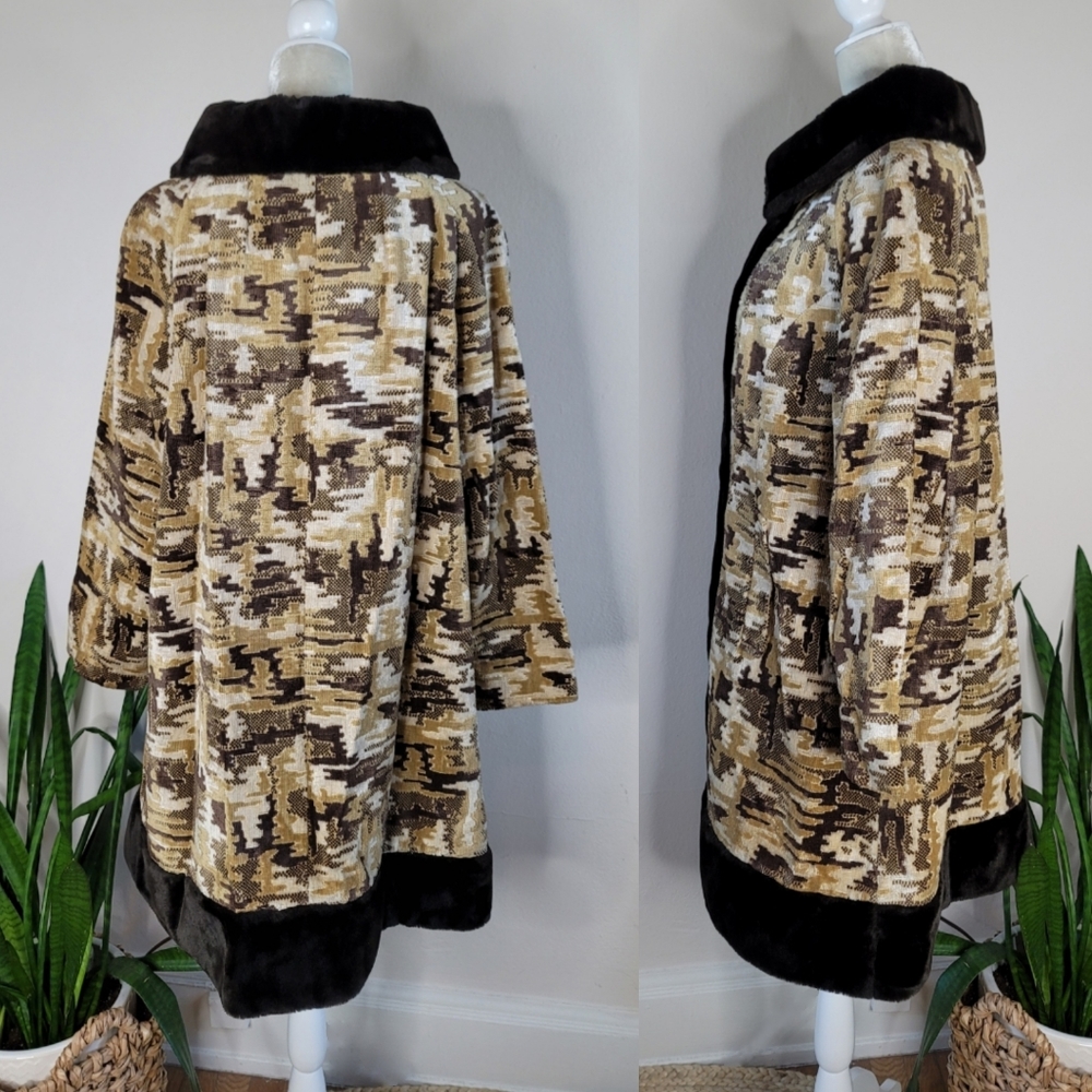 🎉HP VTG 60s Country Pacer Tapestry Coat - Picture 7 of 16